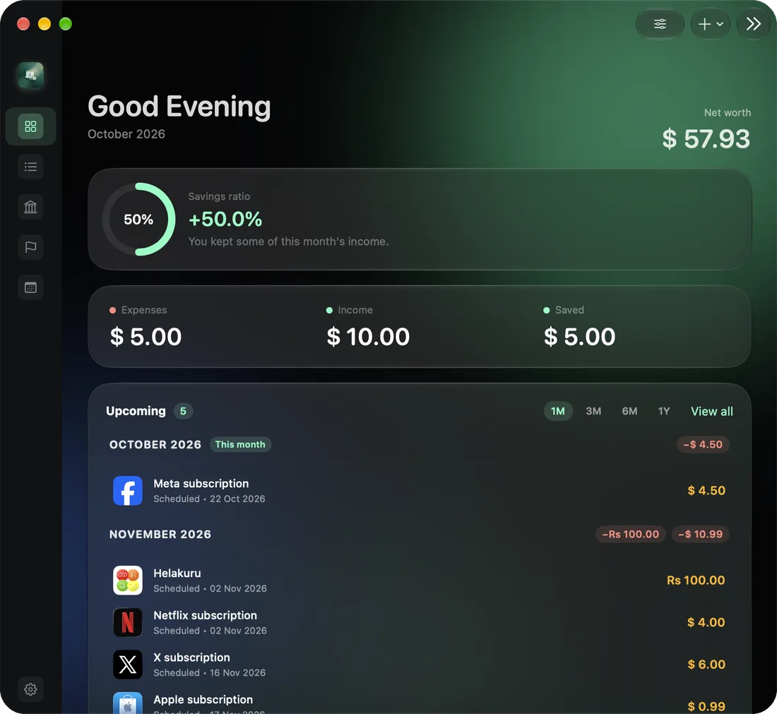 Budget Day screenshot