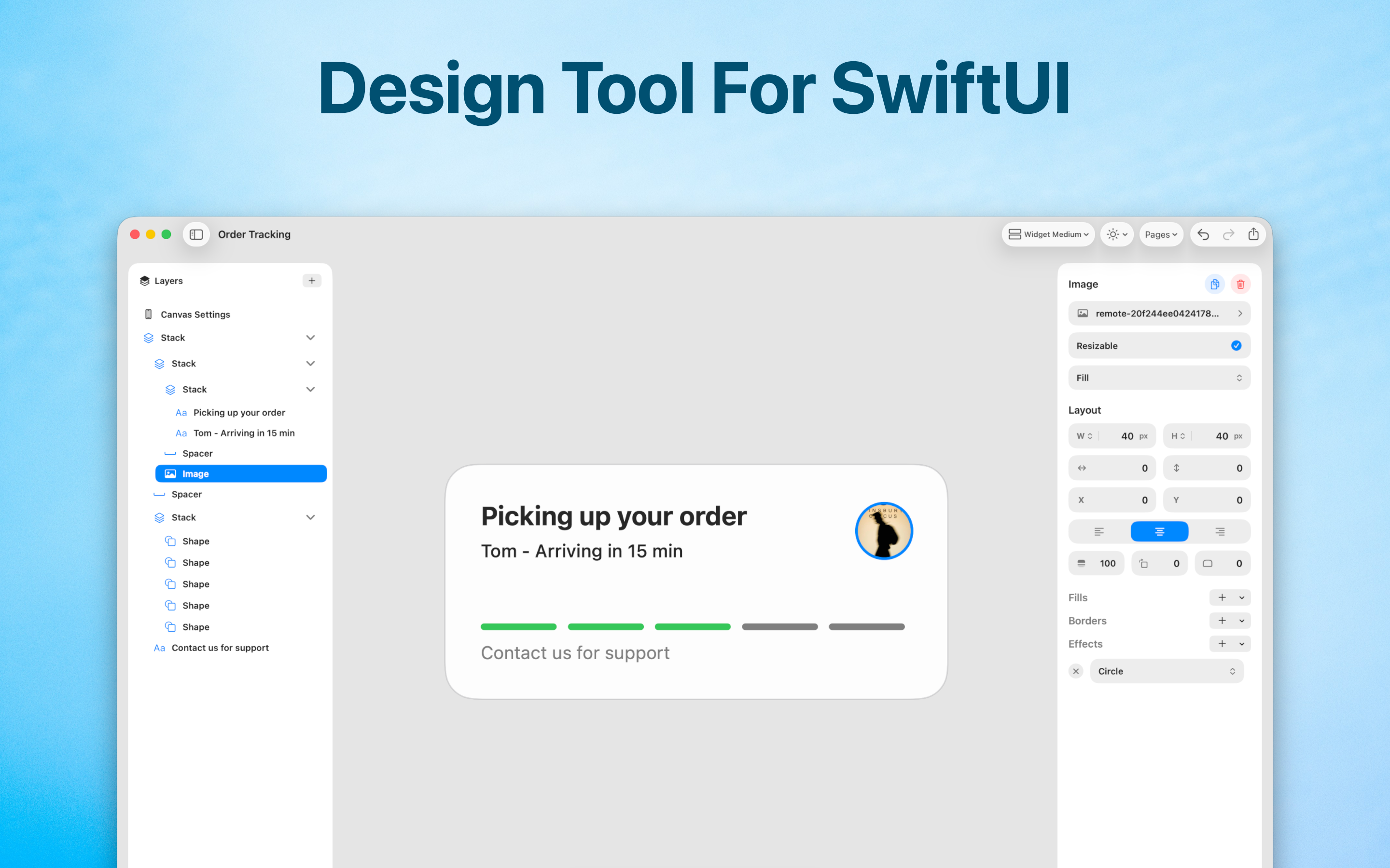 DockUI screenshot