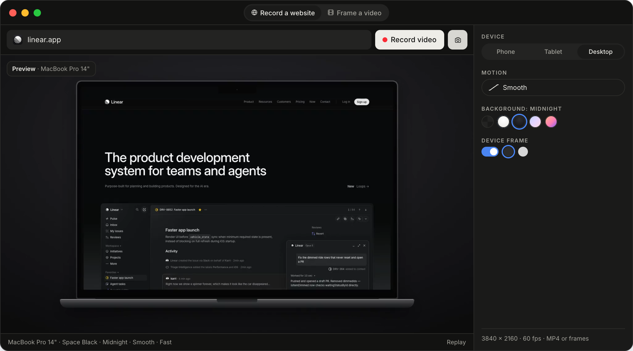 GlidePage screenshot