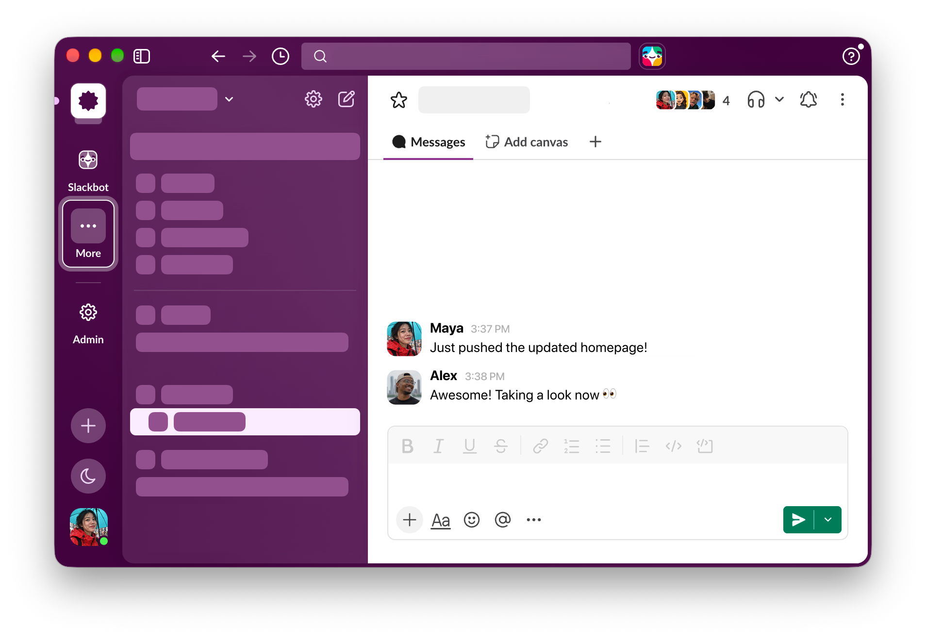 Mowji screenshot