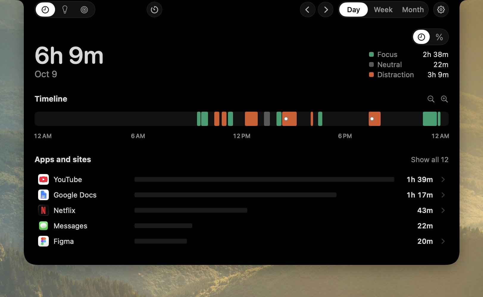 NotchTime screenshot