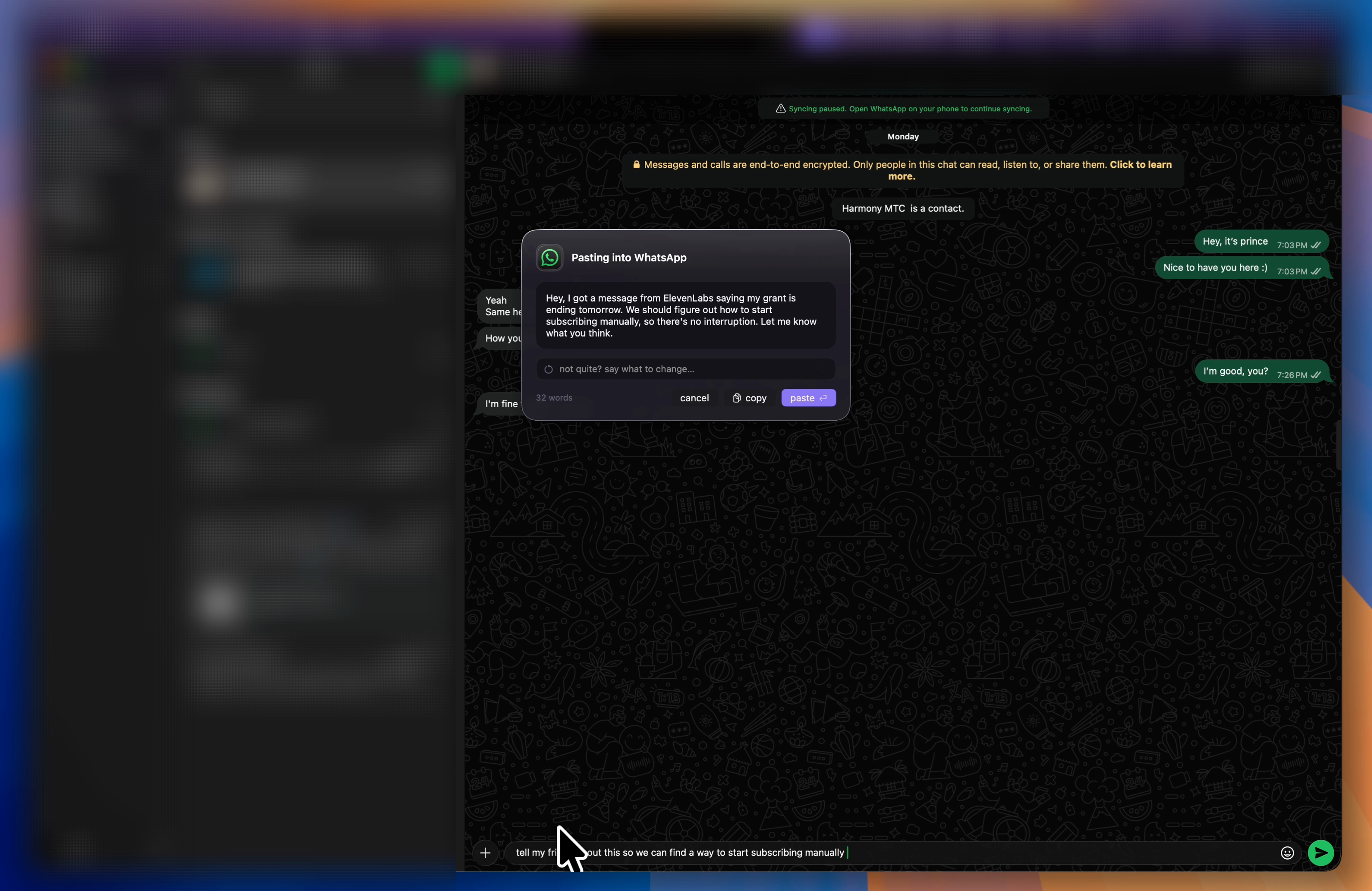 Pastely screenshot