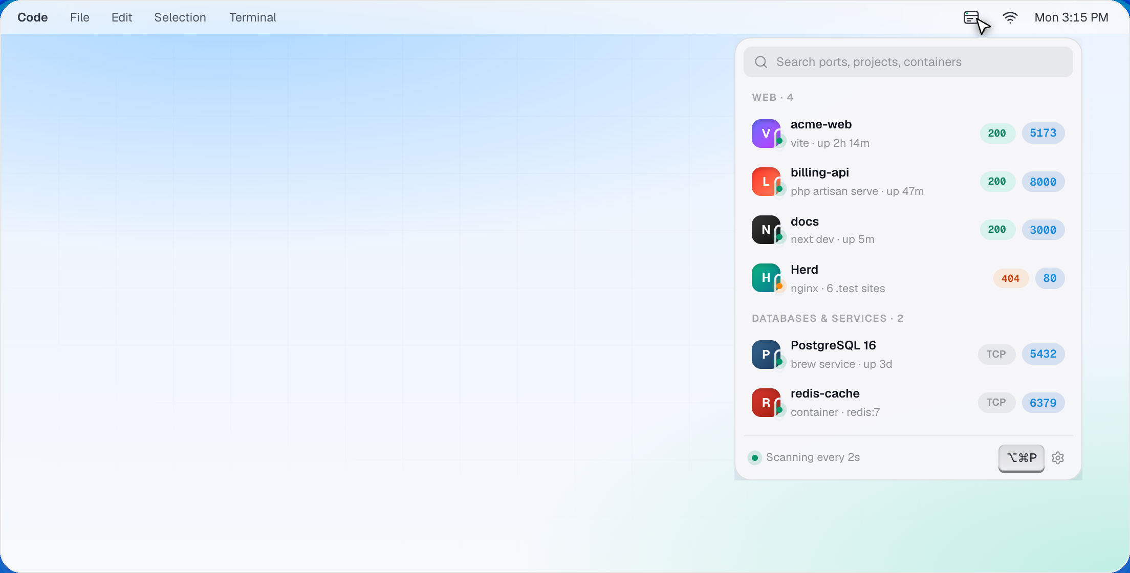 Portlivo screenshot