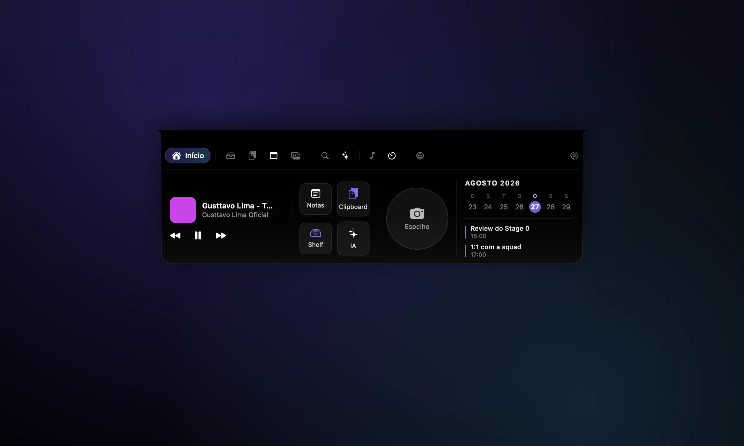 Cortex Shelf screenshot