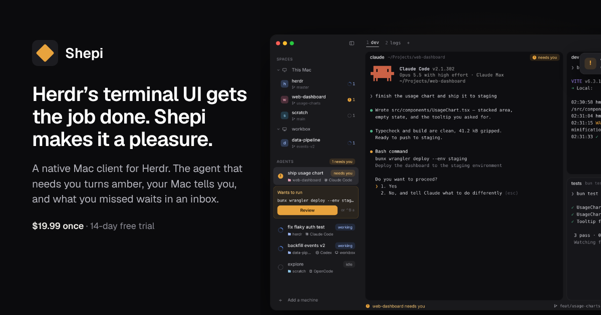 Shepi screenshot