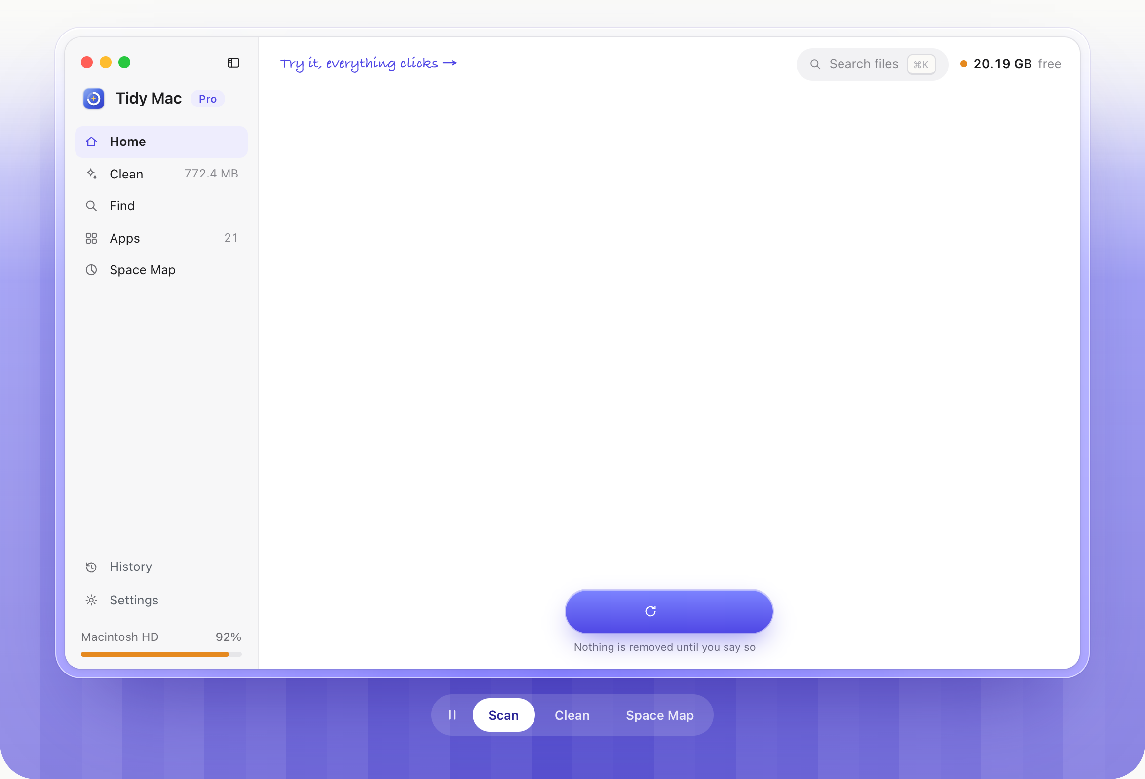 TidyMac screenshot