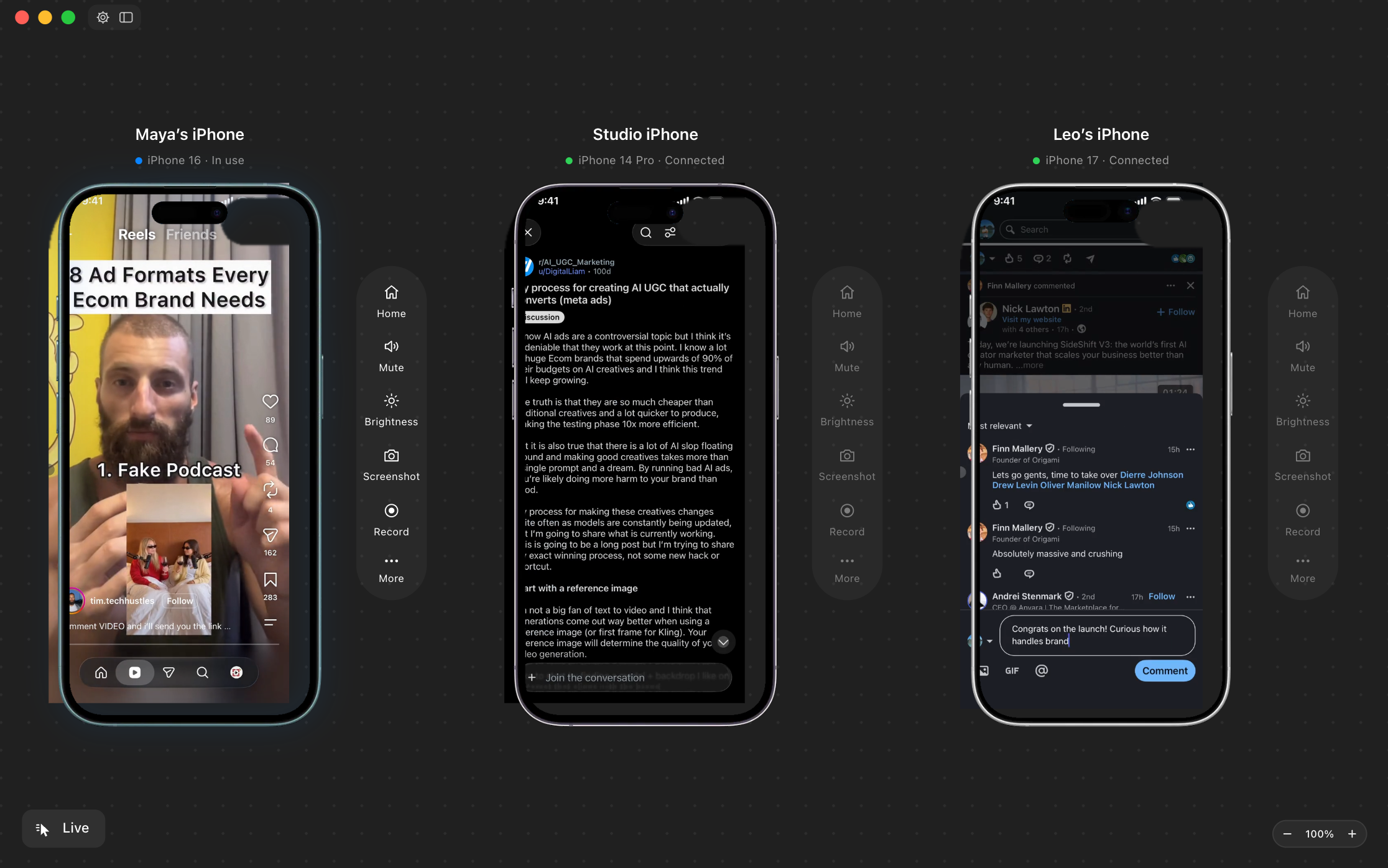 Zeptap screenshot