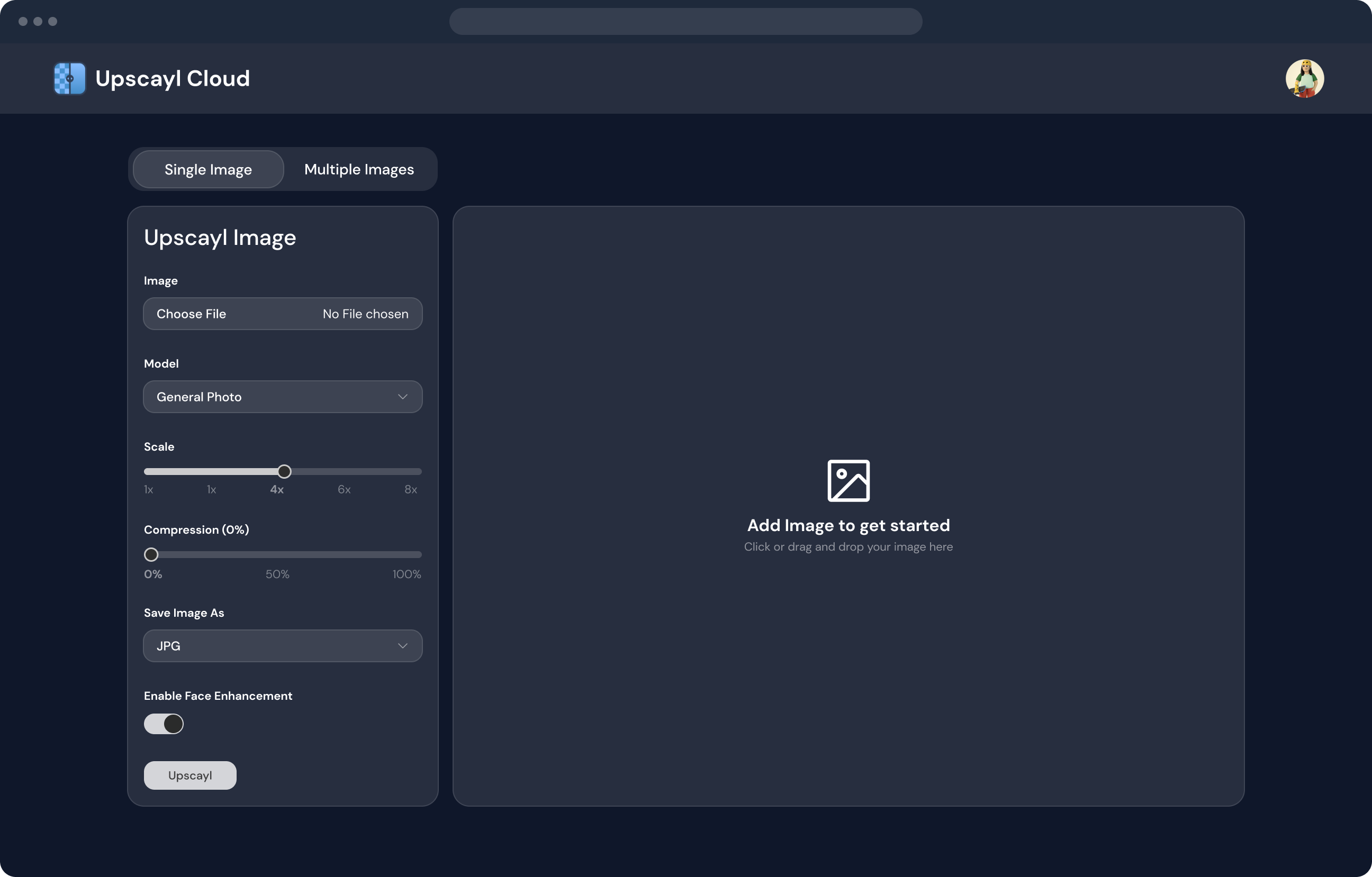 Upscayl screenshot